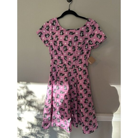 Eva Rose Dresses & Skirts - Eva Rose Raccoon Print Women’s Dress Size Small